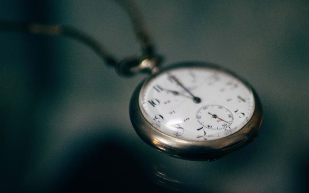 Image of a pocket clock