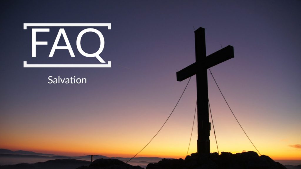 Image of a cross at dusk