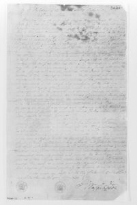 Thanksgiving Prayer 1 Image of Washington's Thanksgiving Proclamation