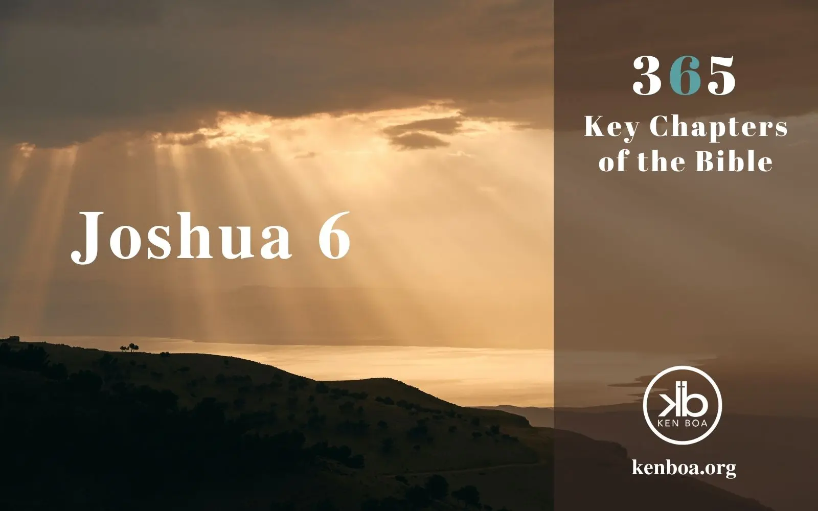 Joshua 6: Obeying God