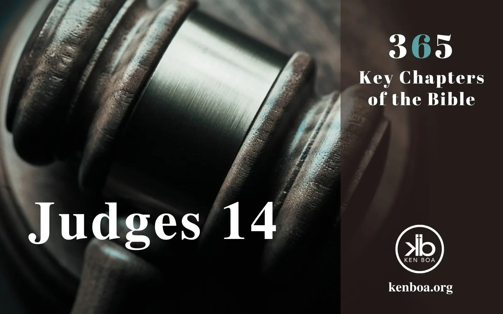 Judges 14: Resisting Our Flesh Signature
