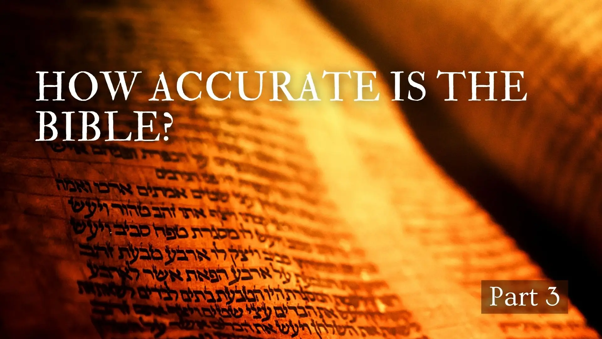 The Uniqueness of the Bible