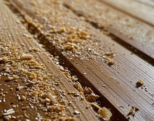 The Sermon on the Mount(28): Specks and Logs 1 260219 Sermon 28 sawdust covered planks stockcake